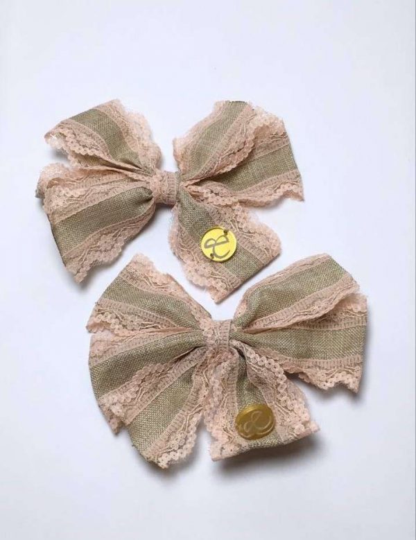 Medium Twins con Detalle Rosa