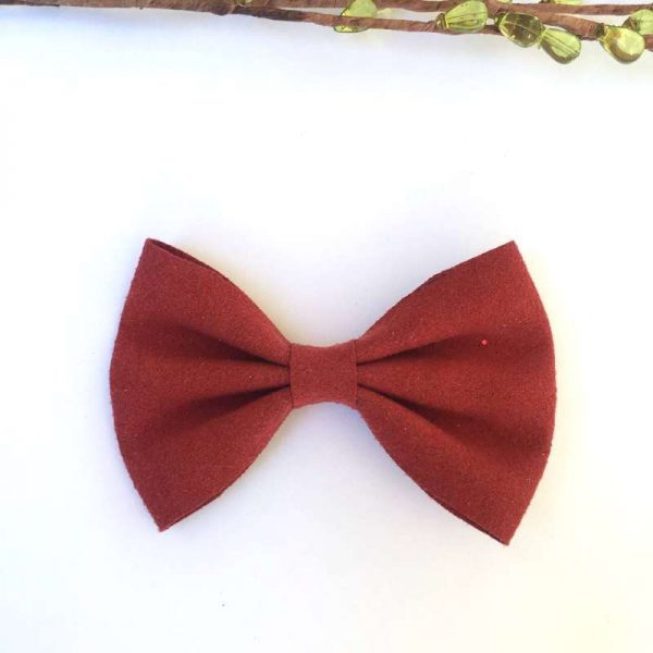 Mini Bows Vinotinto