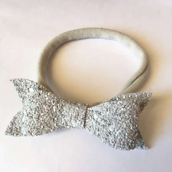 Diadema Gris Brillante