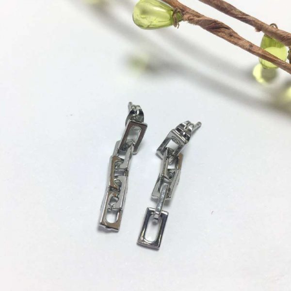 Aretes Plateados