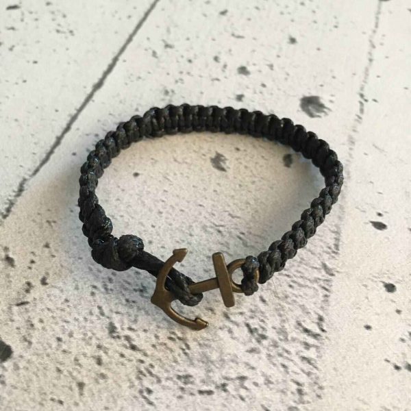 Pulsera de Niño Tejida con Ancla