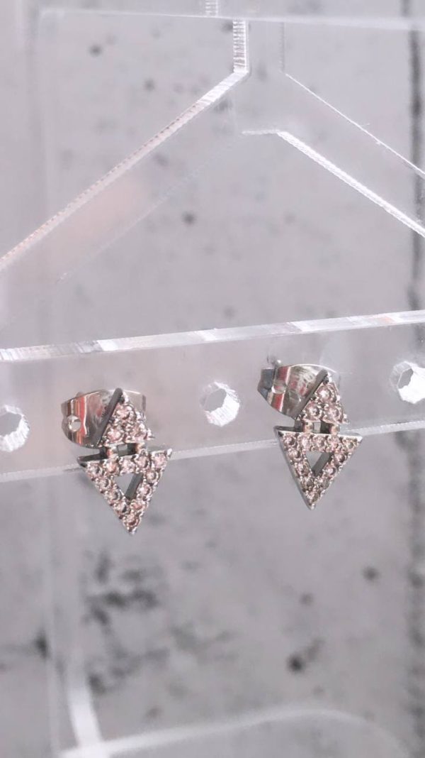 Topitos Plateados Brillantes