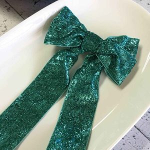 Medium Bows Verde Brillante