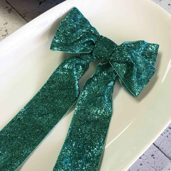 Medium Bows Verde Brillante