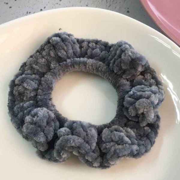 Scrunchie Gris