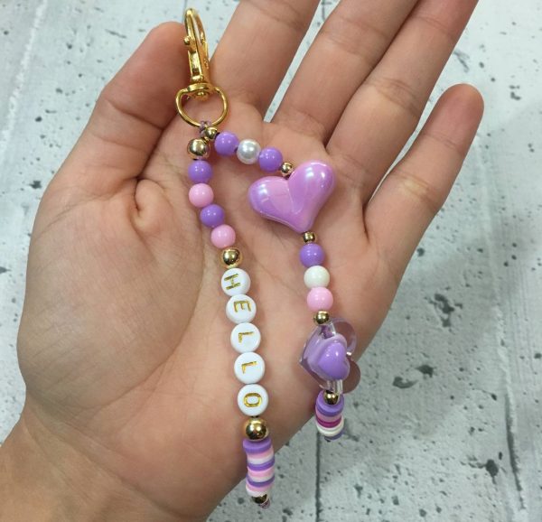 Llavero Personalizado Morado