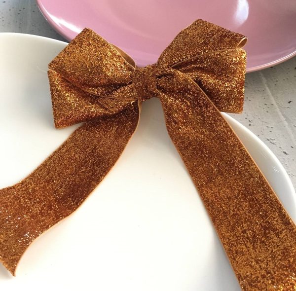 Medium Bows Bronce