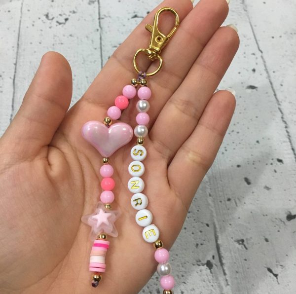 Llavero Personalizado Rosado