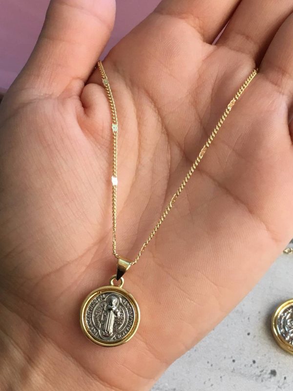 Cadena Gold con San Benito