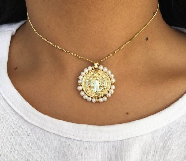Cadena Gold con San Benito
